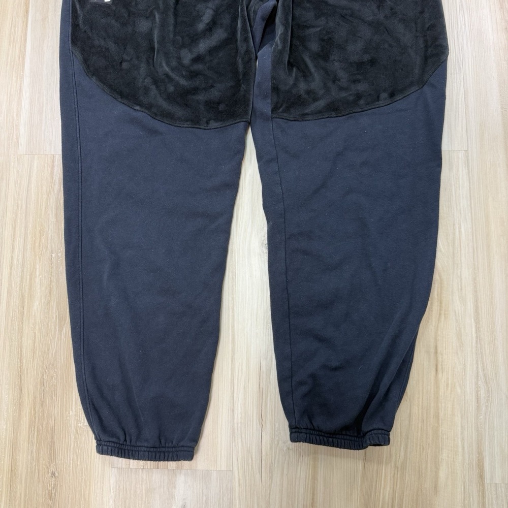 Under Armour Mens Loose Jogger Fleece Black Size 2XL Drawstring Velvet Plush - Picture 3 of 8